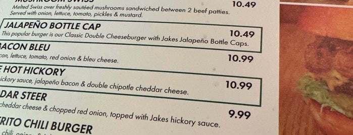 Jakes Burgers and Beer is one of Food.