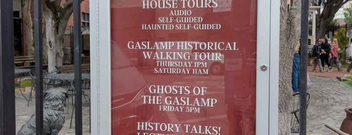 Gaslamp Quarter Museum is one of San Diego.