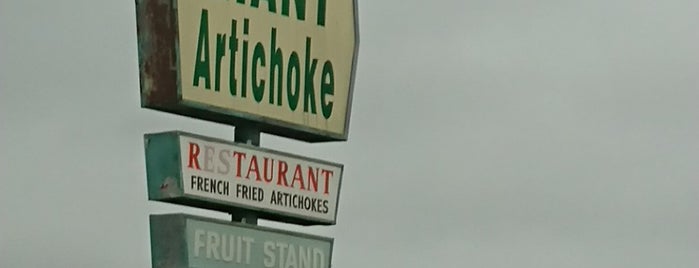 Artichoke Capitol Of The World is one of Monterey CA.