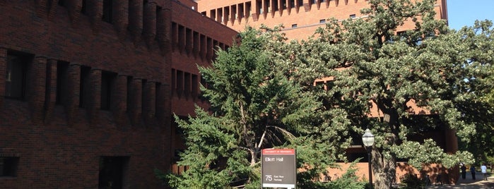 Elliott Hall is one of East Bank: University of Minnesota - Twin Cities.