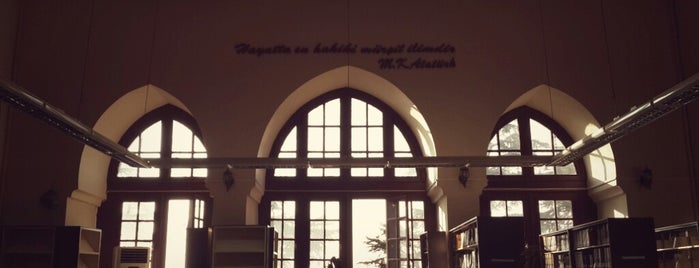 Tıp Kütüphanesi is one of Tempat yang Disimpan ⚓️Ceyda.