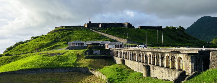 Brimstone Hill Fortress National Park is one of St Kitts.