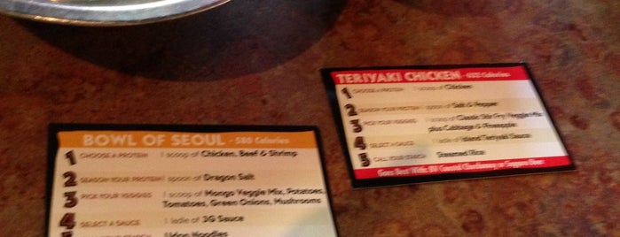 Genghis Grill is one of Restaurant's.