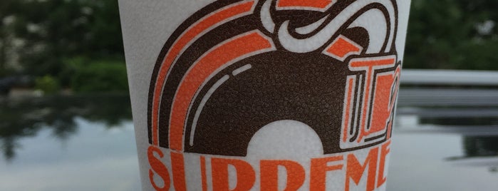 Supreme Coffee and Donuts is one of things I love.