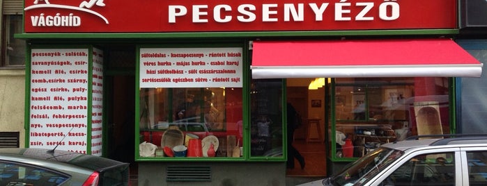 Vágóhíd Hús- Hentesáru Pecsenyéző is one of Alexander'in Beğendiği Mekanlar.