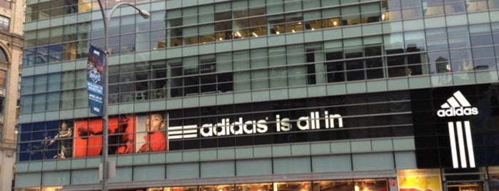 adidas Brand Flagship Center is one of Tempat yang Disukai Jason.