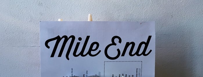 Mile End Delicatessen is one of Lugares favoritos de Jason.