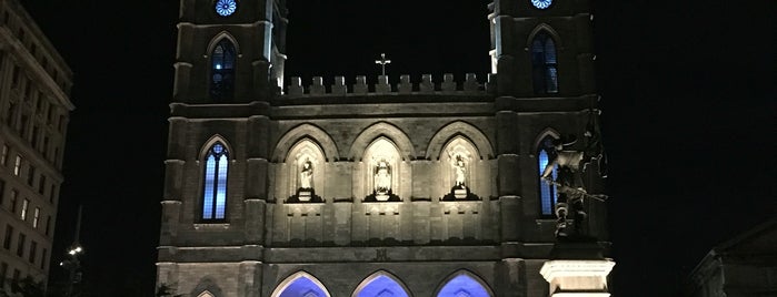 Basilique Notre-Dame de Montréal is one of Lieux qui ont plu à Jason.