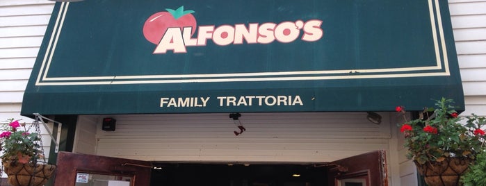Alfonso's Family Trattoria & Pizzeria is one of Best Central Jersey Places to Eat.