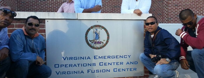 Virginia Emergency Operations Center is one of Places been visited.