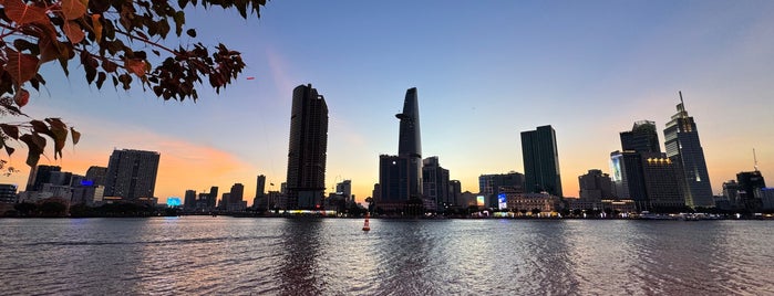 Saigon River is one of HCMC.