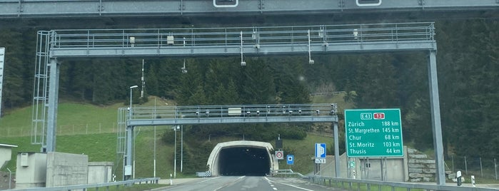 San-Bernardino-Tunnel is one of Northern Italy.