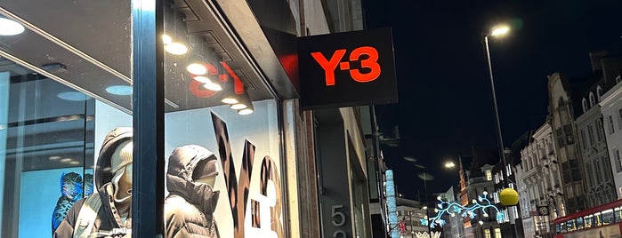 Y-3 is one of London.