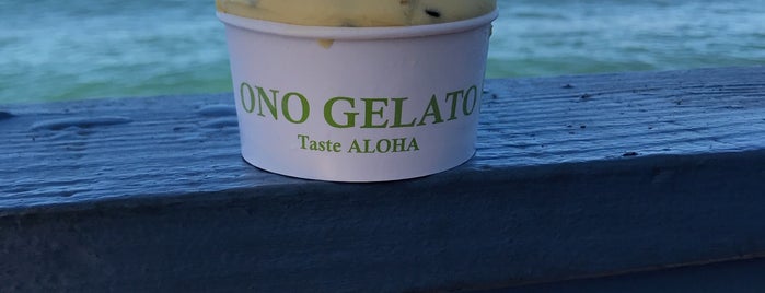 Ono Gelato is one of Hawaii.