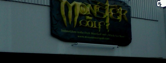 Monster Mini Golf is one of local.