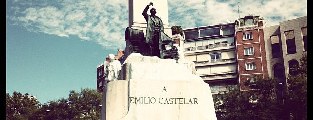 Glorieta Emilio Castelar is one of Tempat yang Disukai Alberto.