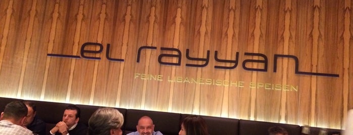 El Rayyan - Fine Lebanese Restaurant is one of Lugares favoritos de Basheera.