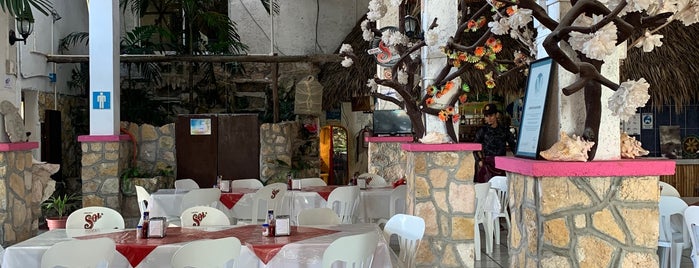 Restauran La Cueva de Macumba is one of Mexico // Cancun.