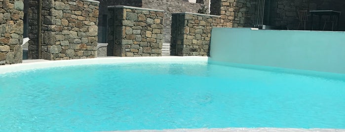 Ftelia Bay Boutique Hotel is one of Mykonos.