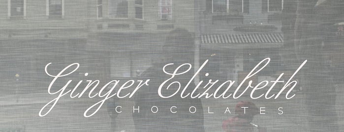 Ginger Elizabeth Chocolates is one of SF.