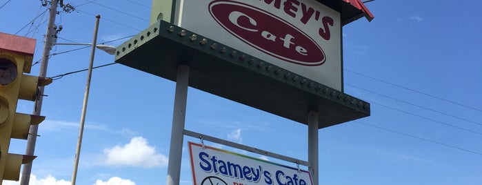Stamey's Cafe is one of 20 Favourite Eateries.