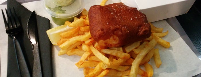 George Fish & Chips is one of Posti che sono piaciuti a Pinquier.