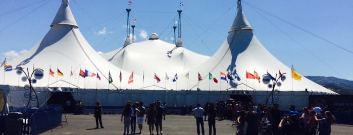 Cirque Du Soleil is one of Israel’s Liked Places.