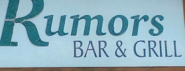 Rumors Bar and Grill is one of Double J’s Liked Places.