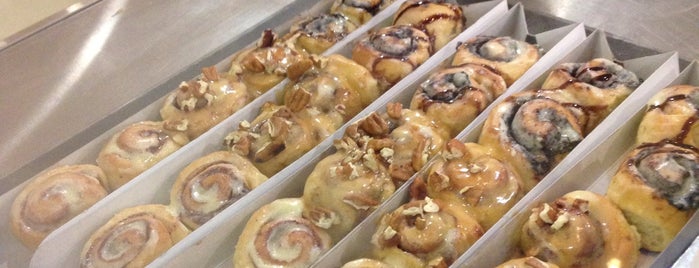 Cinnabon is one of Sandton Johannesburg.