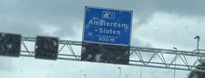 A4 (1, Amsterdam-Sloten) is one of Rijksweg 4.
