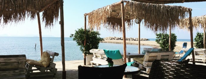 Αλυκές beach bar is one of Spiridoula's Saved Places.