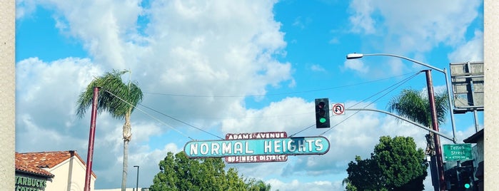 Normal Heights is one of Neighborhoods.