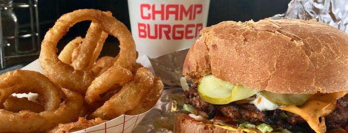 Champ Burger is one of Favorite Food.