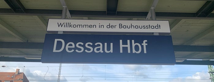 Dessau Hauptbahnhof is one of Amedeo's spots.