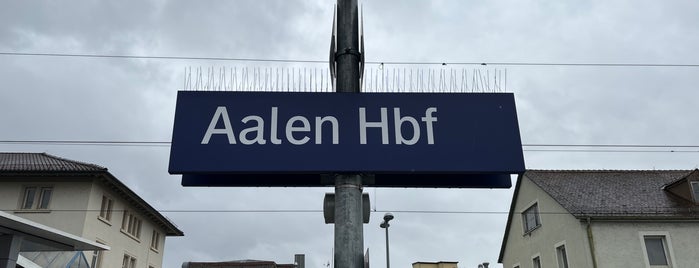 Aalen Hauptbahnhof is one of Bahn.