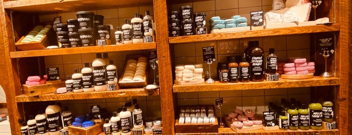 LUSH is one of Places to check out.