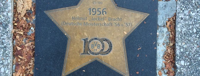 BVB Walk of Fame #25 Helmut "Jockel" Bracht (Deutsche Meisterschaft '56 + '57) is one of BVB Walk of Fame.