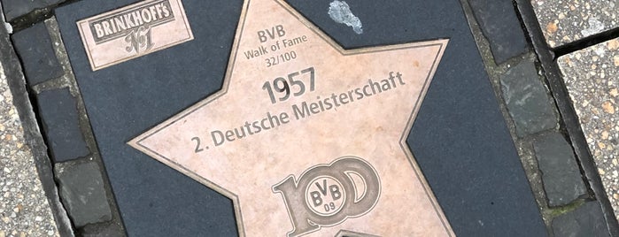 BVB Walk of Fame #32 1957 2. Deutsche Meisterschaft is one of BVB Walk of Fame.