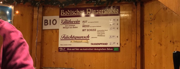 Badisches Winzerstüble is one of Weihnachtsmärkte Ruhr.