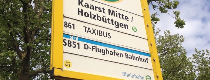 S Kaarst Mitte / Holzbüttgen is one of Haltestellen S28.