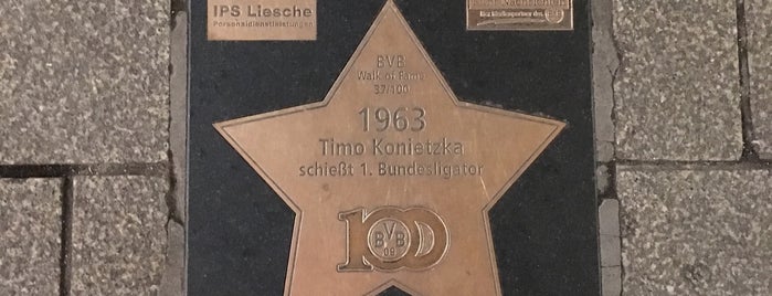 BVB Walk of Fame #37 1963 Timo Konietzka schießt 1. Bundesligator is one of BVB Walk of Fame.