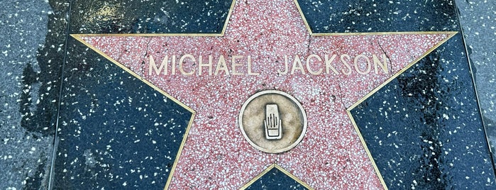 Michael Jackson's Star is one of Los Angeles CA.