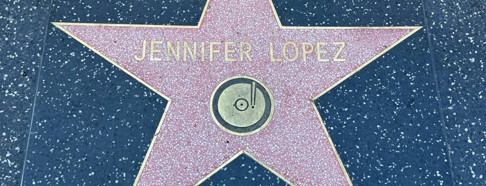 Jennifer Lopez's Star, Hollywood Walk of Fame is one of To Try - Elsewhere17.