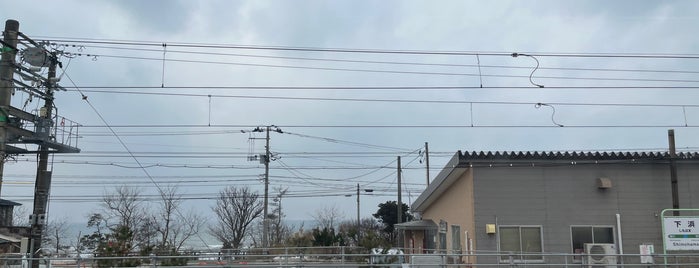 Shimohama Station is one of 羽越本線.