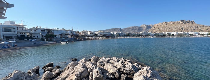 Haraki Beach is one of Rodos beaches.