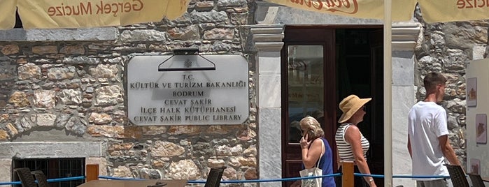 Bodrum Halk Kütüphanesi is one of ihtiyaç listesi.