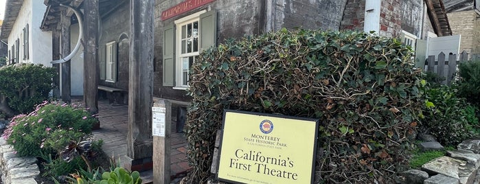 California's First Theater is one of 50 CALIFORNIA LANDMARKS.
