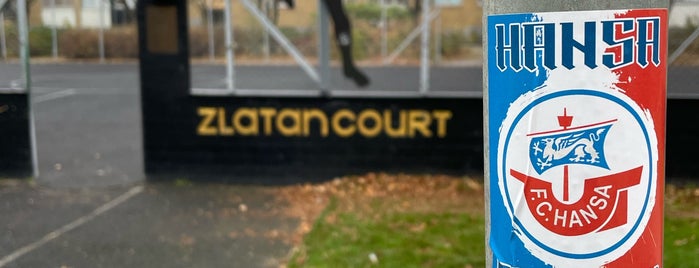 Zlatan Court is one of Malmö.