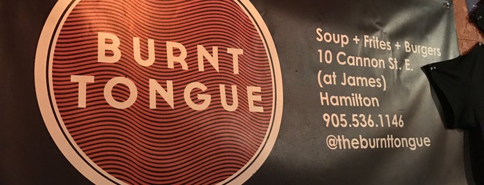 The Burnt Tongue is one of Great food places in Hamilton..