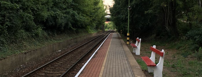 Balatonakarattya vasútállomás is one of Pályaudvarok, vasútállomások (Train Stations).